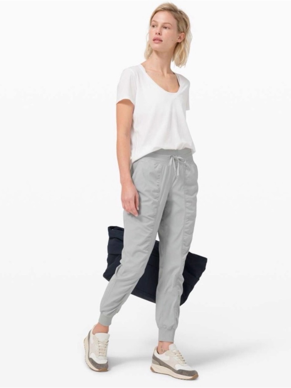🍋 Lululemon Dance Studio Jogger Silver Drop Size 2 28”